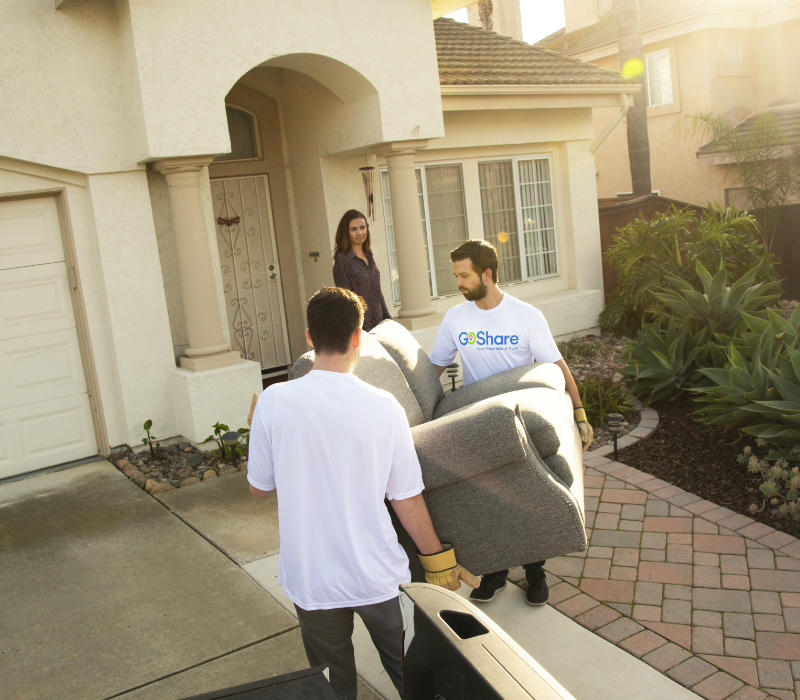 Hiring uber for moving furniture to another location